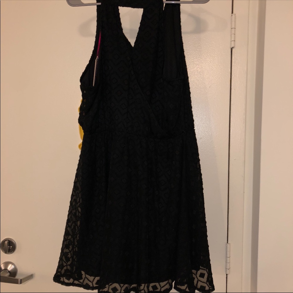 Candies juniors black lace dress